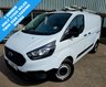 USED 2018 18 FORD TRANSIT CUSTOM 2.0 320 EcoBlue Panel Van 5dr Diesel Manual L1 H1 Euro 6 (105 ps) TWIN SIDE LOADING DOORS