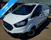 USED 2021 21 FORD TRANSIT CUSTOM 2.0 300 EcoBlue Leader Panel Van 5dr Diesel Manual L2 H1 Euro 6 (s/s) (105 ps) AIR CON, 6 MONTH WARRANTY