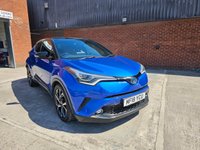 USED 2018 53 TOYOTA C-HR 1.8 VVT-h Dynamic SUV 5dr Petrol Hybrid CVT Euro 6 (s/s) (122 ps) 6 stamps, nav, camera & fresh MOT