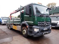 USED 2014 64 MERCEDES-BENZ AROCS 2014 Mercedes Arocs 2532 6x2 Crane Vehicle 