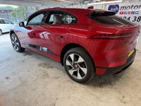 USED 2022 22 JAGUAR I-PACE 400 90kWh Black SUV 5dr Electric Auto 4WD (400 ps)+1 OWNER FROM NEW+HISTORY+2 KEYS+PANORAMIC SUNROOF+MEDIA+APPS+NAV+BLUETOOTH+LEATHER SEATS+PARK CONTROL+PRIVACY+ 2 KEYS+1 OWNER FROM NEW+MEDIA+2 CABLES+HISTORY+PANORAMIC SUNROOF+FULL LEATHER SEATS+PRIVACY+20" ALLOYS+BLUETOOTH+USB+AUX+DAB+APPS+CLIMATE+CRUISE+PARKING SENSORS+HEATED FRONT SEATS+REAR CAM+HPI CLEAR