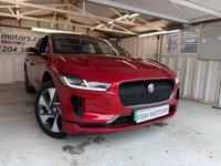 USED 2022 22 JAGUAR I-PACE 400 90kWh Black SUV 5dr Electric Auto 4WD (400 ps)+1 OWNER FROM NEW+HISTORY+2 KEYS+PANORAMIC SUNROOF+MEDIA+APPS+NAV+BLUETOOTH+LEATHER SEATS+PARK CONTROL+PRIVACY+ 2 KEYS+1 OWNER FROM NEW+MEDIA+2 CABLES+HISTORY+PANORAMIC SUNROOF+FULL LEATHER SEATS+PRIVACY+20" ALLOYS+BLUETOOTH+USB+AUX+DAB+APPS+CLIMATE+CRUISE+PARKING SENSORS+HEATED FRONT SEATS+REAR CAM+HPI CLEAR