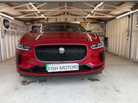 USED 2022 22 JAGUAR I-PACE 400 90kWh Black SUV 5dr Electric Auto 4WD (400 ps)+1 OWNER FROM NEW+HISTORY+2 KEYS+PANORAMIC SUNROOF+MEDIA+APPS+NAV+BLUETOOTH+LEATHER SEATS+PARK CONTROL+PRIVACY+ 2 KEYS+1 OWNER FROM NEW+MEDIA+2 CABLES+HISTORY+PANORAMIC SUNROOF+FULL LEATHER SEATS+PRIVACY+20" ALLOYS+BLUETOOTH+USB+AUX+DAB+APPS+CLIMATE+CRUISE+PARKING SENSORS+HEATED FRONT SEATS+REAR CAM+HPI CLEAR