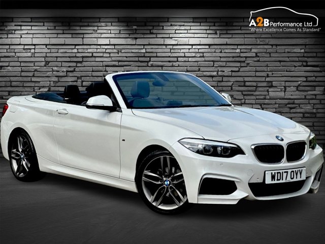 2017 17 BMW 2 Series 1.5 218i M Sport Convertible 2dr Petrol Auto Euro 6 (s/s) (136 ps)