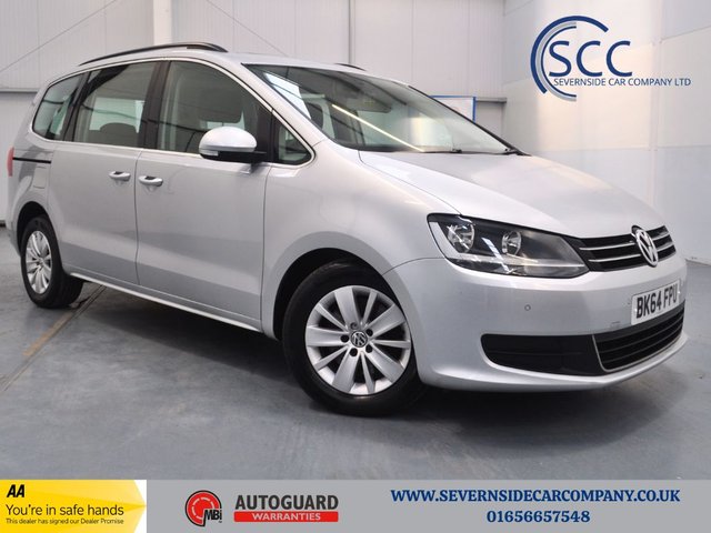 2014 64 Volkswagen Sharan 2.0 TDI BlueMotion Tech SE MPV 5dr Diesel DSG Euro 5 (s/s) (140 ps)