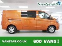 USED 2018 68 FORD TRANSIT CUSTOM 320 2.0 EBL 170 BHP L2 LONG LIMITED CREWCAB 6 SEATER ( NO VAT ! ) 2 OWNERS | 6 SEATER | L2 LONG | NO VAT !