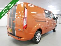 USED 2018 68 FORD TRANSIT CUSTOM 320 2.0 EBL 170 BHP L2 LONG LIMITED CREWCAB 6 SEATER ( NO VAT ! ) 2 OWNERS | 6 SEATER | L2 LONG | NO VAT !