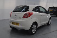USED 2013 63 FORD KA 1.2 Zetec Hatchback 3dr Petrol Manual Euro 5 (s/s) (69 ps) &pound;35 Tax, Air Con, Insurance G3