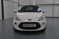 USED 2013 63 FORD KA 1.2 Zetec Hatchback 3dr Petrol Manual Euro 5 (s/s) (69 ps) &pound;35 Tax, Air Con, Insurance G3
