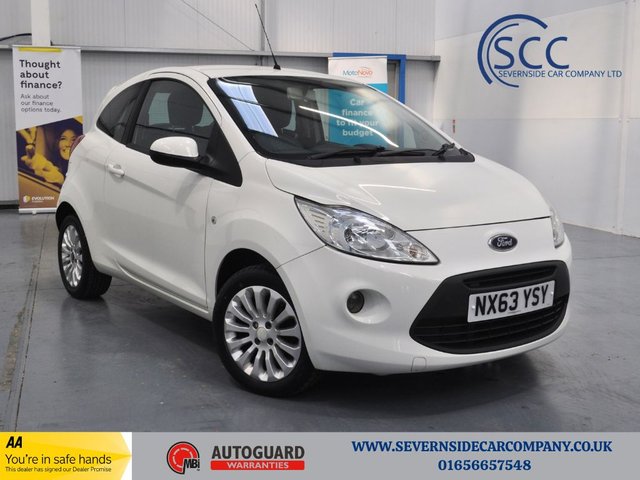 2013 63 Ford Ka 1.2 Zetec Hatchback 3dr Petrol Manual Euro 5 (s/s) (69 ps)