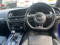 USED 2015 K AUDI A5 2.0 TDI Black Edition Plus Sportback 5dr Diesel Manual Euro 6 (s/s) (190 ps) AUDI SERVICE HISTORY, 2 KEYS, BOOK PACK, FRESH SERVICE + 1YR MOT WITHIN THE SALE