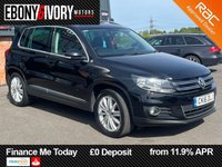 USED 2016 16 VOLKSWAGEN TIGUAN 2.0 TDI BlueMotion Tech Match Edition SUV 5dr Diesel Manual 2WD Euro 6 (s/s) (150 ps) FULL VOLKSWAGEN SERVICE HISTORY 2 KEYS BOOK PACK SERVICED AS REQUIRED AND 1 YEAR MOT WITHIN THE SALE