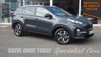 USED 2019 69 KIA SPORTAGE 1.6 CRDi EcoDynamics+ 2 SUV 5dr Diesel Hybrid DCT Euro 6 (s/s) (134 bhp) 