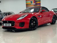 USED 2018 18 JAGUAR F-TYPE 3.0 V6 R-Dynamic Convertible 2dr Petrol Auto Euro 6 (s/s) (340 ps) AMAZING HISTORY + 2 KEYS + MERIDIAN + R-DYNAMIC F-TYPE!
