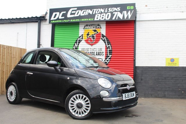 2011 61 Fiat 500 1.2 Lounge Hatchback 3dr Petrol Manual Euro 5 (s/s) (69 bhp)