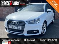 USED 2015 15 AUDI A1 1.6 TDI Sport Sportback 5dr Diesel Manual Euro 6 (s/s) (116 ps) AUDI SERVICE HISTORY, 2 KEYS, BOOK PACK, FRESH SERVICE + 1YR MOT WITHIN THE SALE
