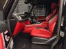 USED 2019 68 MERCEDES-BENZ G-CLASS 4.0 G63 V8 BiTurbo AMG SUV 5dr Petrol SpdS+9GT 4MATIC Euro 6 (s/s) (585 ps) RED PREMIUM NAPPA LEATHER
