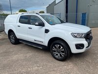 USED 2020 20 FORD RANGER 2.0 WILDTRAK ECOBLUE BI TURBO DOUBLE CAB PICKUP WITH TRUCKMAN TOP 