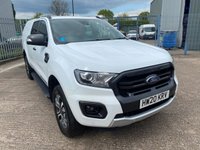 USED 2020 20 FORD RANGER 2.0 WILDTRAK ECOBLUE BI TURBO DOUBLE CAB PICKUP WITH TRUCKMAN TOP 
