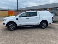 USED 2020 20 FORD RANGER 2.0 WILDTRAK ECOBLUE BI TURBO DOUBLE CAB PICKUP WITH TRUCKMAN TOP 