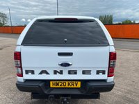 USED 2020 20 FORD RANGER 2.0 WILDTRAK ECOBLUE BI TURBO DOUBLE CAB PICKUP WITH TRUCKMAN TOP 