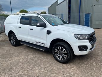 2020 FORD RANGER 2.0 WILDTRAK ECOBLUE BI TURBO DOUBLE CAB PICKUP WITH TRUCKMAN TOP £10999.00