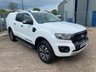 USED 2020 20 FORD RANGER 2.0 WILDTRAK ECOBLUE BI TURBO DOUBLE CAB PICKUP WITH TRUCKMAN TOP 