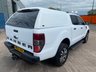 USED 2020 20 FORD RANGER 2.0 WILDTRAK ECOBLUE BI TURBO DOUBLE CAB PICKUP WITH TRUCKMAN TOP 