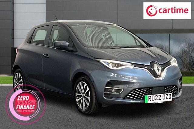 View our Renault Zoe R135 EV50 52kWh GT Line Hatchback 5dr Electric Auto (Rapid Charge) (134 bhp) Media Display, Apple CarPlay / Android Auto, Reverse Camera, 16in Alloys, Cruise Control