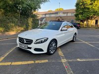 USED 2016 66 MERCEDES-BENZ C-CLASS 2.0 C200 Sport (Premium) Saloon 4dr Petrol 7G-Tronic+ Euro 6 (s/s) (184 ps) Reverse Camera, Panoramic Sunroof
