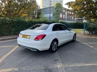 USED 2016 66 MERCEDES-BENZ C-CLASS 2.0 C200 Sport (Premium) Saloon 4dr Petrol 7G-Tronic+ Euro 6 (s/s) (184 ps) Reverse Camera, Panoramic Sunroof