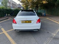 USED 2016 66 MERCEDES-BENZ C-CLASS 2.0 C200 Sport (Premium) Saloon 4dr Petrol 7G-Tronic+ Euro 6 (s/s) (184 ps) Reverse Camera, Panoramic Sunroof
