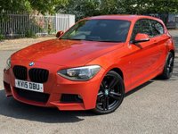 USED 2015 15 BMW 1 SERIES 2.0 120d M Sport Hatchback 3dr Diesel Manual Euro 5 (s/s) (184 ps) 