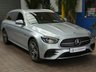 USED 2021 70 MERCEDES-BENZ E-CLASS 2.0 E300de 13.5kWh AMG Line Edition Estate 5dr Diesel Plug-in Hybrid G-Tronic+ Euro 6 (s/s) (306 ps) SAT NAV HEATED LEATHER SEATS CRUISE CONTROL REAR VIEW CAMERA PARKING SENSORS 12 OWNER SERVICE HISTORY WARRANTY