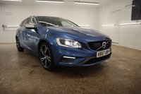 USED 2017 67 VOLVO V60 2.0 D3 R-Design Lux Nav Estate 5dr Diesel Auto Euro 6 (s/s) (150 ps) FANTASTIC SPEC WITH LOADS OF FACTORY EXTRAS INCLUDING DRIVER SUPPORT PACK & LANE KEEPING AID