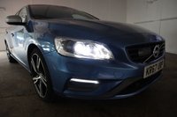 USED 2017 67 VOLVO V60 2.0 D3 R-Design Lux Nav Estate 5dr Diesel Auto Euro 6 (s/s) (150 ps) FANTASTIC SPEC WITH LOADS OF FACTORY EXTRAS INCLUDING DRIVER SUPPORT PACK & LANE KEEPING AID