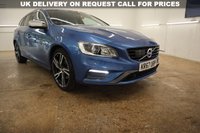 USED 2017 67 VOLVO V60 2.0 D3 R-Design Lux Nav Estate 5dr Diesel Auto Euro 6 (s/s) (150 ps) FANTASTIC SPEC WITH LOADS OF FACTORY EXTRAS INCLUDING DRIVER SUPPORT PACK & LANE KEEPING AID