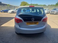 USED 2015 65 VAUXHALL MERIVA 1.4i Tech Line MPV 5dr Petrol Manual Euro 6 (100 ps) Low Mileage, Full Service History