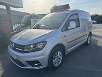 USED 2017 17 VOLKSWAGEN CADDY 2.0 TDI C20 BlueMotion Tech Highline Panel Van 5dr Diesel Manual SWB Euro 6 (s/s) (102 ps) 2 KEYS SERVICE HISTORY