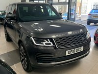 USED 2018 18 LAND ROVER RANGE ROVER 4.4 SD V8 Vogue SE SUV 5dr Diesel Auto 4WD Euro 6 (s/s) (339 ps) 
