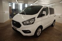 USED 2021 21 FORD TRANSIT CUSTOM 2.0 320 EcoBlue Limited Crew Van Double Cab 5dr Diesel Auto L1 H1 Euro 6 (s/s) (170 ps) 