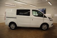 USED 2021 21 FORD TRANSIT CUSTOM 2.0 320 EcoBlue Limited Crew Van Double Cab 5dr Diesel Auto L1 H1 Euro 6 (s/s) (170 ps) 