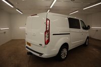 USED 2021 21 FORD TRANSIT CUSTOM 2.0 320 EcoBlue Limited Crew Van Double Cab 5dr Diesel Auto L1 H1 Euro 6 (s/s) (170 ps) 