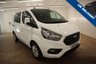 USED 2021 21 FORD TRANSIT CUSTOM 2.0 320 EcoBlue Limited Crew Van Double Cab 5dr Diesel Auto L1 H1 Euro 6 (s/s) (170 ps) 