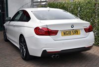 USED 2018 18 BMW 4 SERIES 420i M-SPORT COUPE 8-SPEED AUTO 181 BHP (EURO 6) M-Sport Plus Package / Reverse Cam