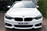 USED 2018 18 BMW 4 SERIES 420i M-SPORT COUPE 8-SPEED AUTO 181 BHP (EURO 6) M-Sport Plus Package / Reverse Cam