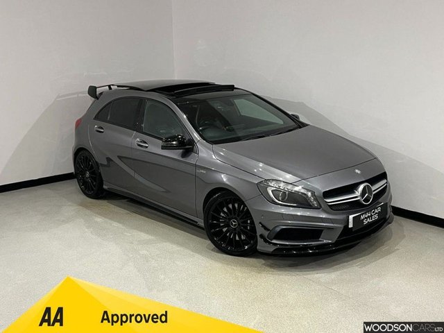 2014 MERCEDES-BENZ A-CLASS 2.0 A45 AMG Hatchback 5dr Petrol SpdS DCT 4MATIC Euro 6 (s/s) (360 ps)