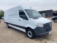 USED 2021 71 MERCEDES-BENZ SPRINTER 2.1 316 CDI L3 H2 LWB H/ROOF PROGRESSIVE 161BHP. RWD. 85K MLS. FACELIFT. EURO 6. FINANCE. PX  1 OWNER. 316CDI 161BHP. EURO 6 ULEZ. FINANCE. PX