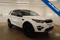 USED 2017 67 LAND ROVER DISCOVERY SPORT 2.0 TD4 HSE Black SUV 5dr Diesel Auto 4WD Euro 6 (s/s) (180 ps) lOW MILEAGE PANORAMIC ROOF HEATED SEATS BLACK GLOSS SPORTS WHEELS MAGNOLIA LIGHT LEATHER TRIM