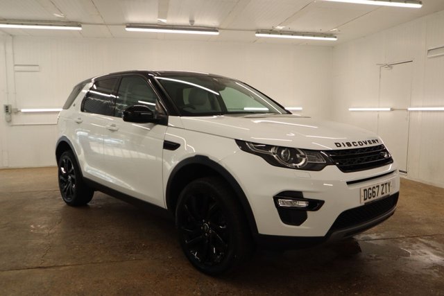 2017 67 Land Rover Discovery Sport 2.0 TD4 HSE Black SUV 5dr Diesel Auto 4WD Euro 6 (s/s) (180 ps)
